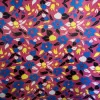 The Seding printing series features a 100% polyester fabric with a PVC foam bottom and multicolored patterns Specification image